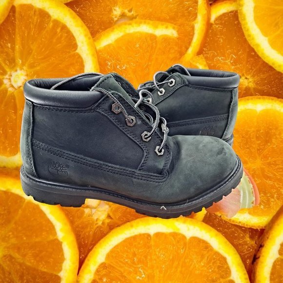 TIMBERLAND High Top Boots Black‎ Size 7.5 - Picture 1 of 5